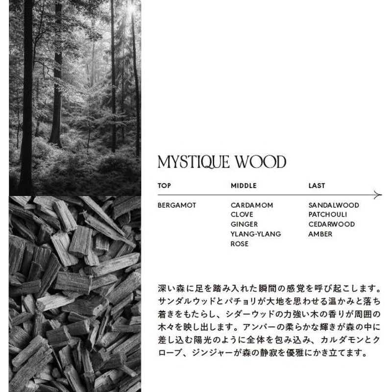 LOA THE OIL ロアザオイル MYSTIQUE WOOD ミスティックウッド 100ml 洗い流さない アウトバストリートメント フレグランス スタイリングオイル ヘア ボディ