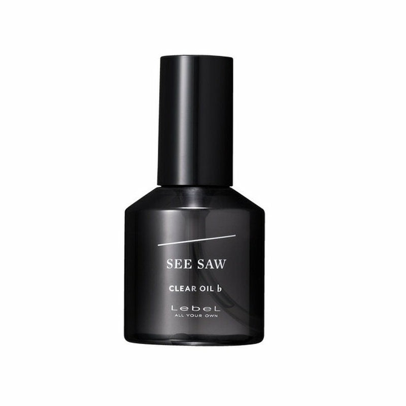 ルベル シーソー クリアオイル フラット 80ml 洗い流さないトリートメント アウトバス ヘアオイル SEE/SAW