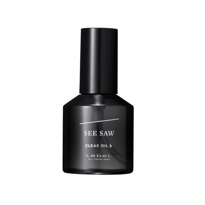 ルベル シーソー クリアオイル フラット 80ml 洗い流さないトリートメント アウトバス ヘアオイル SEE/SAW