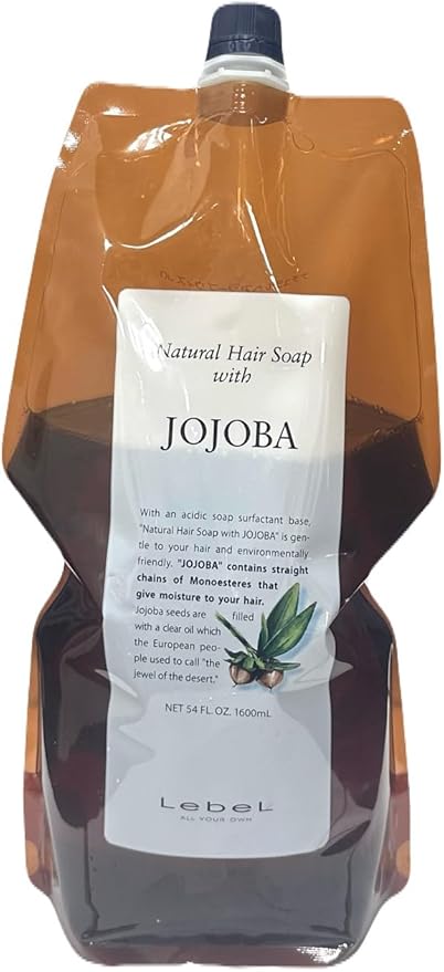 ルベル ナチュラル ヘアソープ シャンプー ホホバ JO 1600ml 詰替え用 リフィル