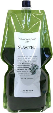 ルベル ナチュラル ヘアソープ シャンプー シーウィード SW 1600ml 詰替え用 リフィル