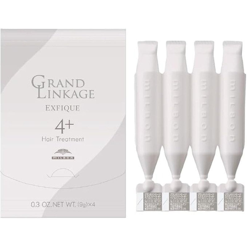 ミルボン MILBON グランドリンケージ エクスフィーク 4+ 9g×4連 さらさら(軟毛向け)