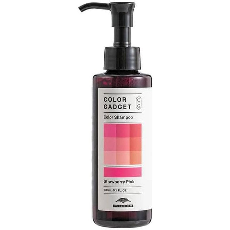 ミルボン カラーガジェット カラーシャンプー ストロベリーピンク 150ml サロン専売 ヘアカラー ヘアケア 色落ち防止