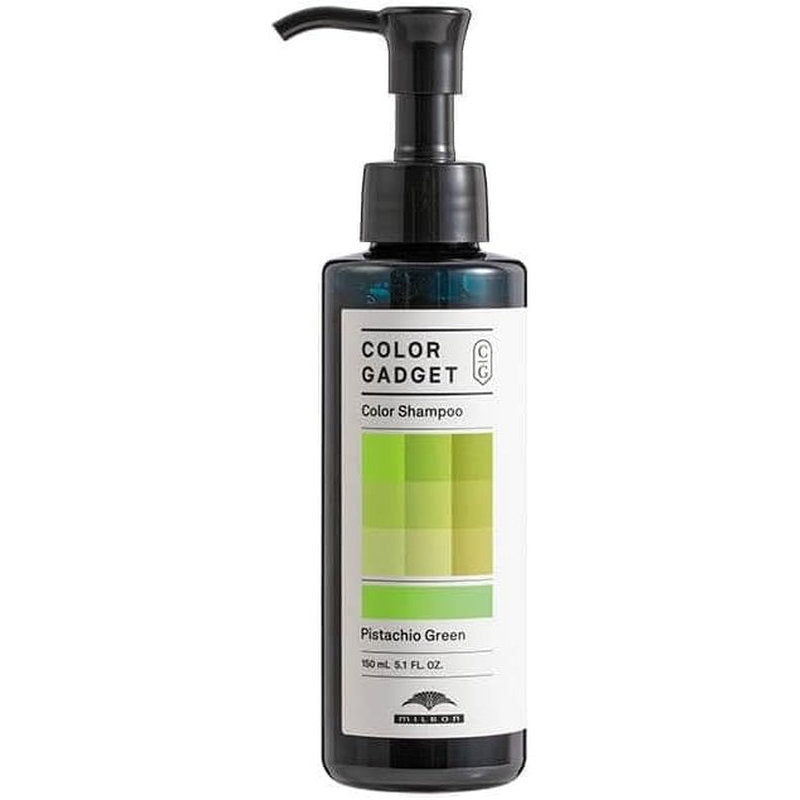 ミルボン カラーガジェット カラーシャンプー ピスタチオグリーン 150ml サロン専売 ヘアカラー ヘアケア 色落ち防止