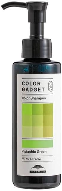 ミルボン カラーガジェット カラーシャンプー ピスタチオグリーン 150ml サロン専売 ヘアカラー ヘアケア 色落ち防止