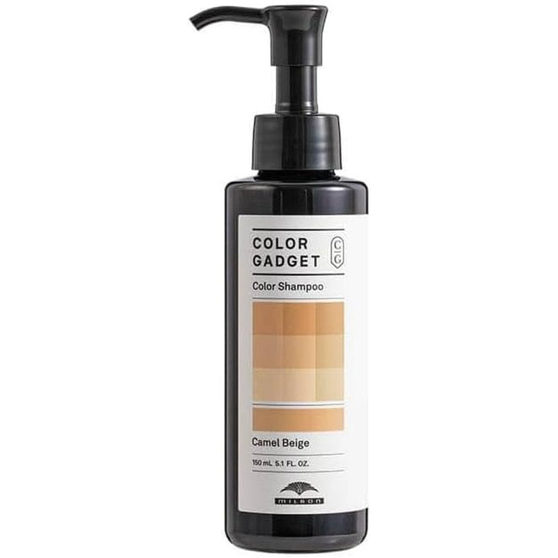 ミルボン カラーガジェット カラーシャンプー キャメルベージュ 150ml サロン専売 ヘアカラー ヘアケア 色落ち防止