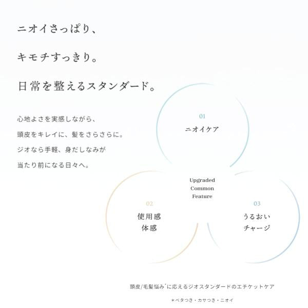 ルベル ジオスタンダード スキャルプ&ヘア カプセル モイスチャー 160ml