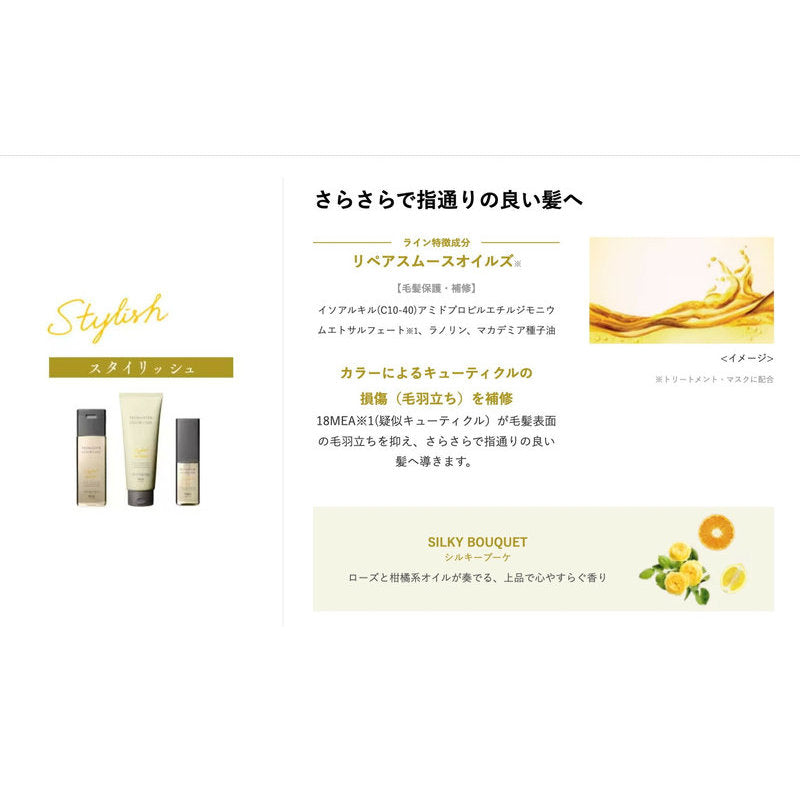 ホーユー hoyu プロマスター カラーケア スタイリッシュ シャンプー 600ml