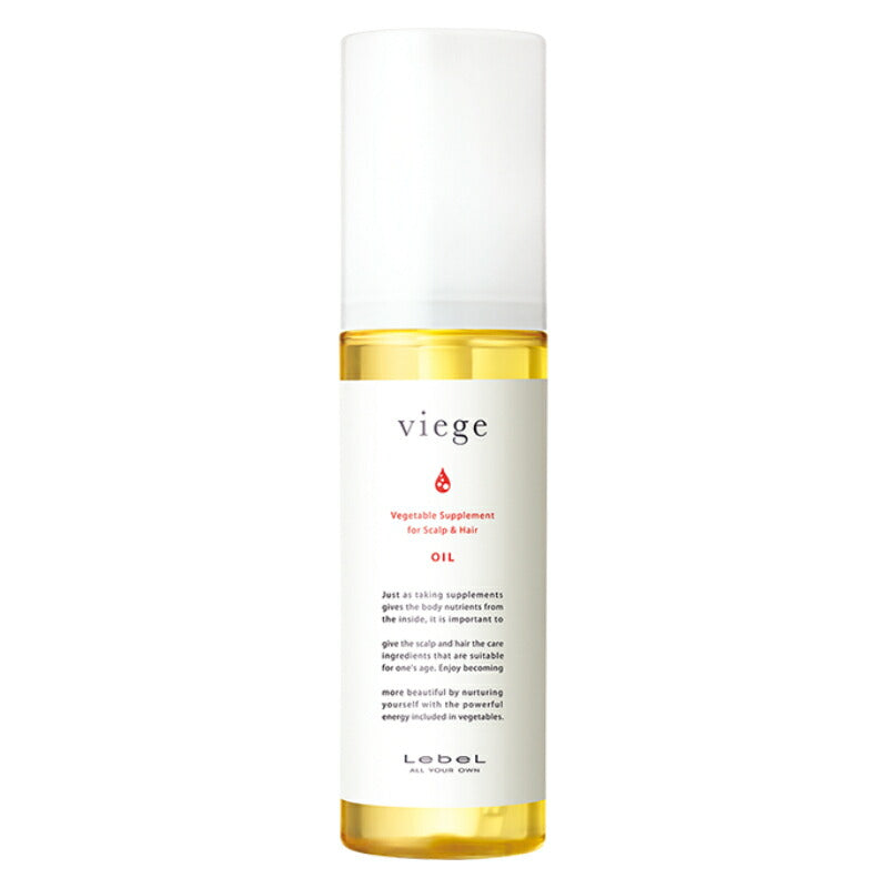 LebeL ルベル ヴィージェ viege オイル 90ml  ヘアオイル 洗い流さない エイジングケア 潤い ツヤ
