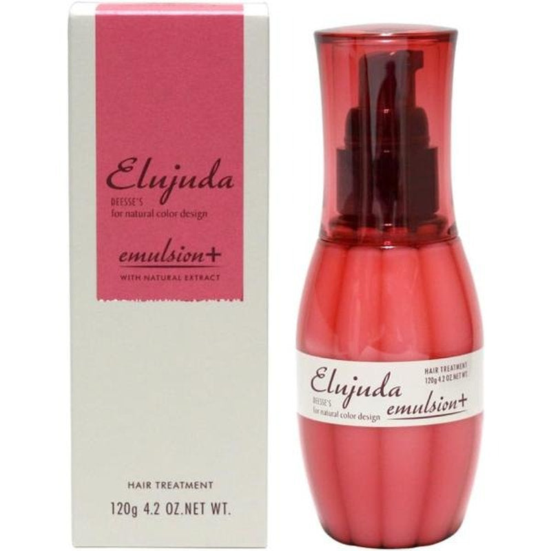 ミルボン エルジューダ エマルジョン＋ ヘアミルク 普通〜太い髪用 120g 洗い流さないトリートメント