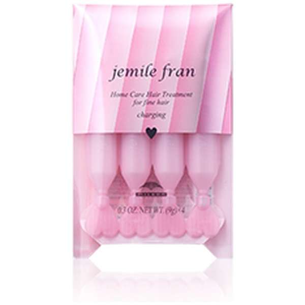 ミルボン ジェミールフラン ハートチャージング 普通〜柔らかい髪 ホームケア 9g×4本トリートメント ヘアパック